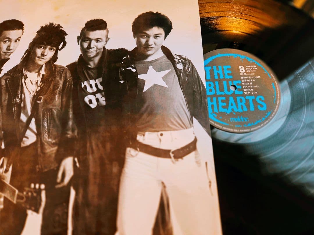 n*n様 オマケ付き!ザ・ブルーハーツ　初回段ボールジャケ!アナログ!