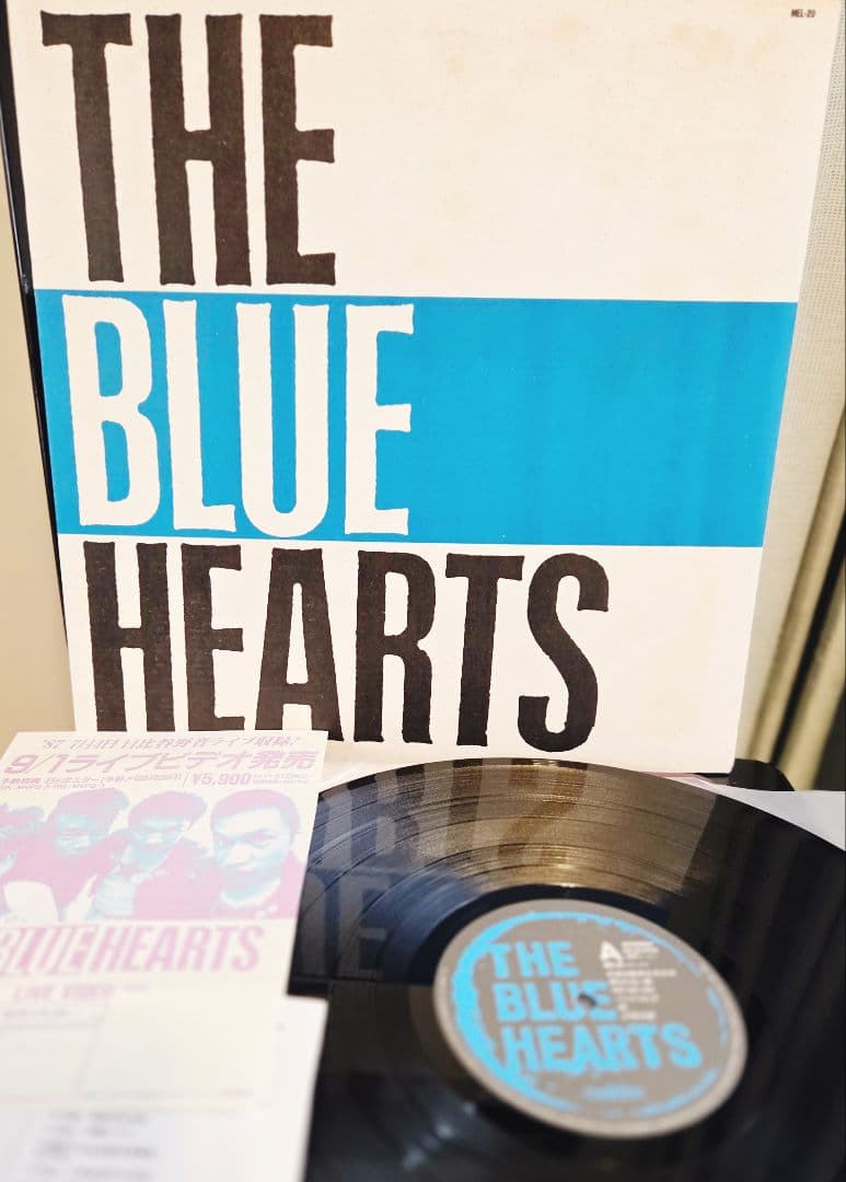 n*n様 オマケ付き!ザ・ブルーハーツ　初回段ボールジャケ!アナログ!