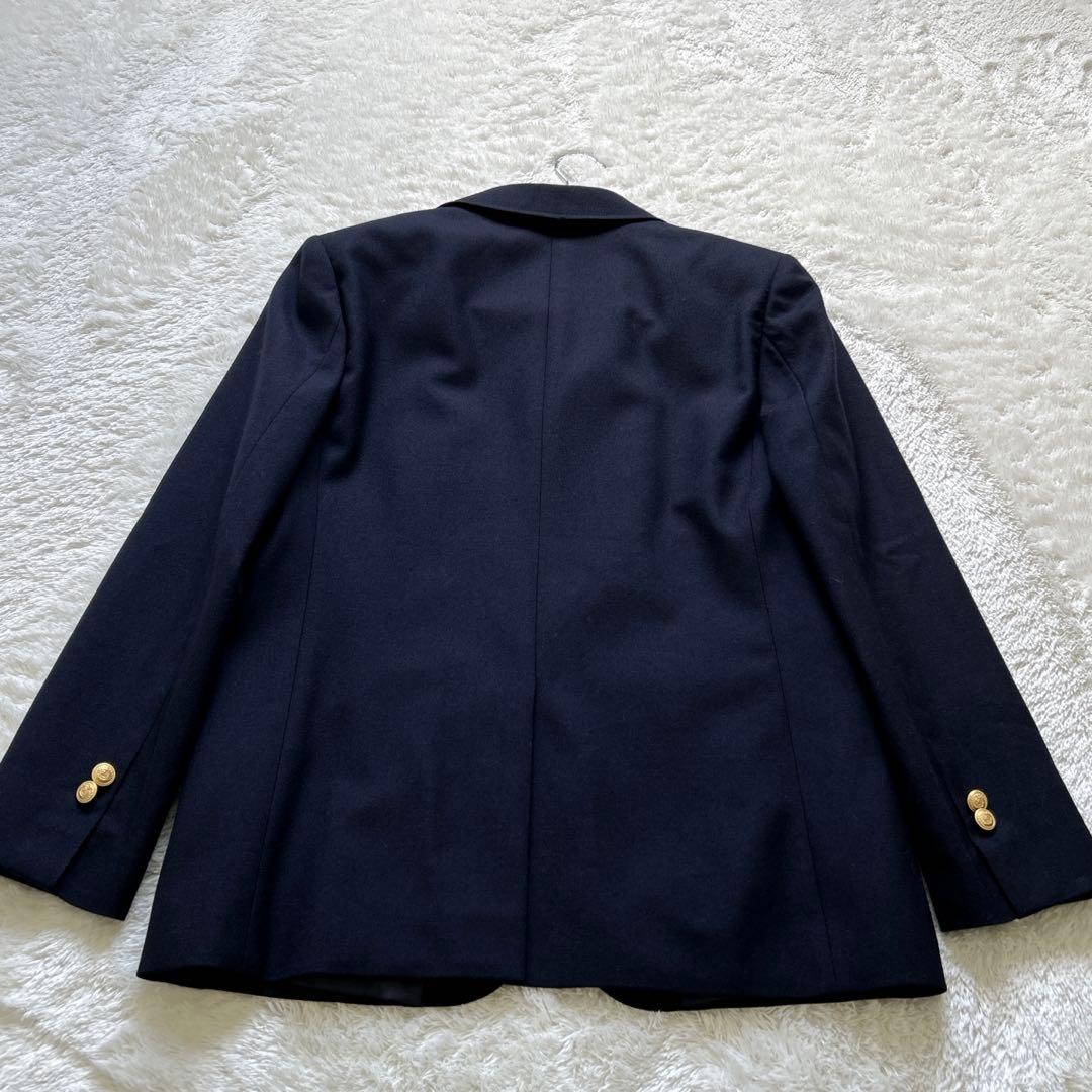 BURBERRY　LONDON　バーバリーロンドン　　エンブレム　紺ブレ　160