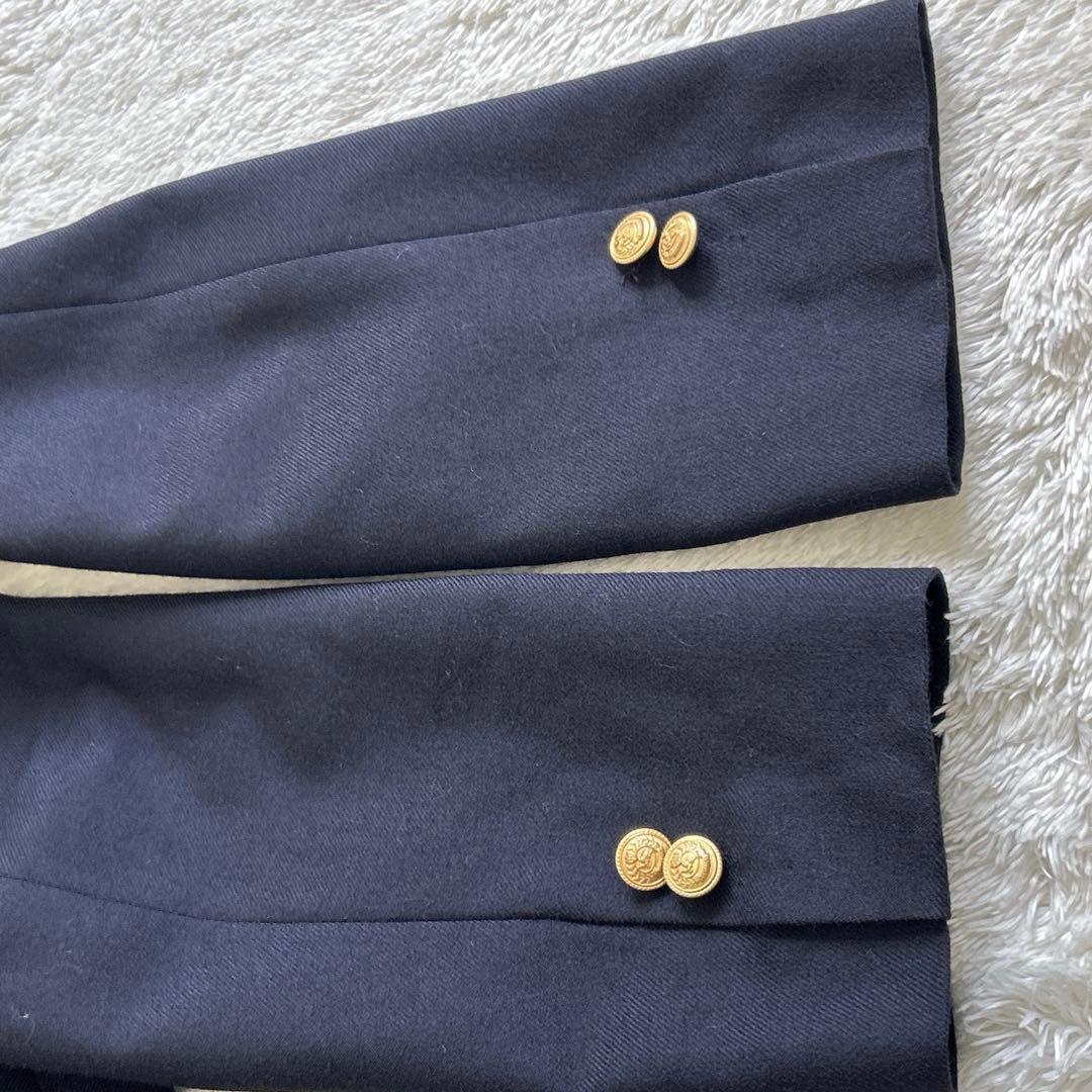 BURBERRY　LONDON　バーバリーロンドン　　エンブレム　紺ブレ　160