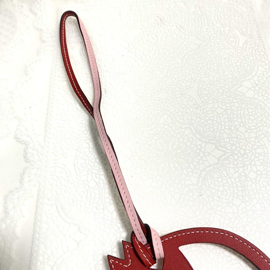 処分！ HERMES エルメス チャーム パドック シュヴァル ピンク 馬