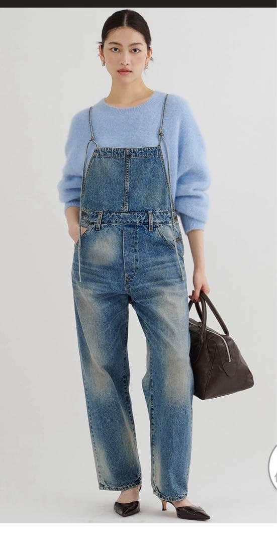 はちみつチャイ　Whim Gazette デニムオールインワン