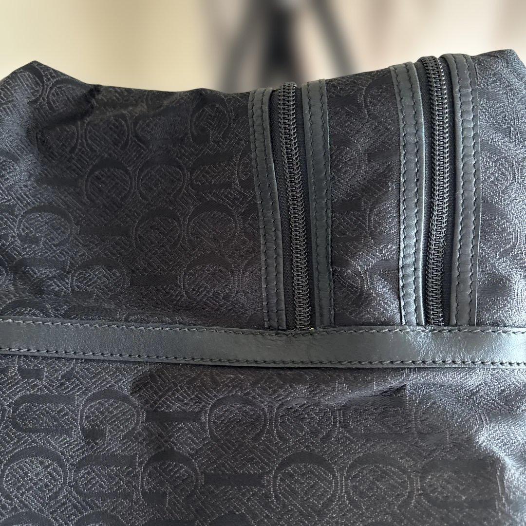 GUCCI ブラック ボストンバッグ