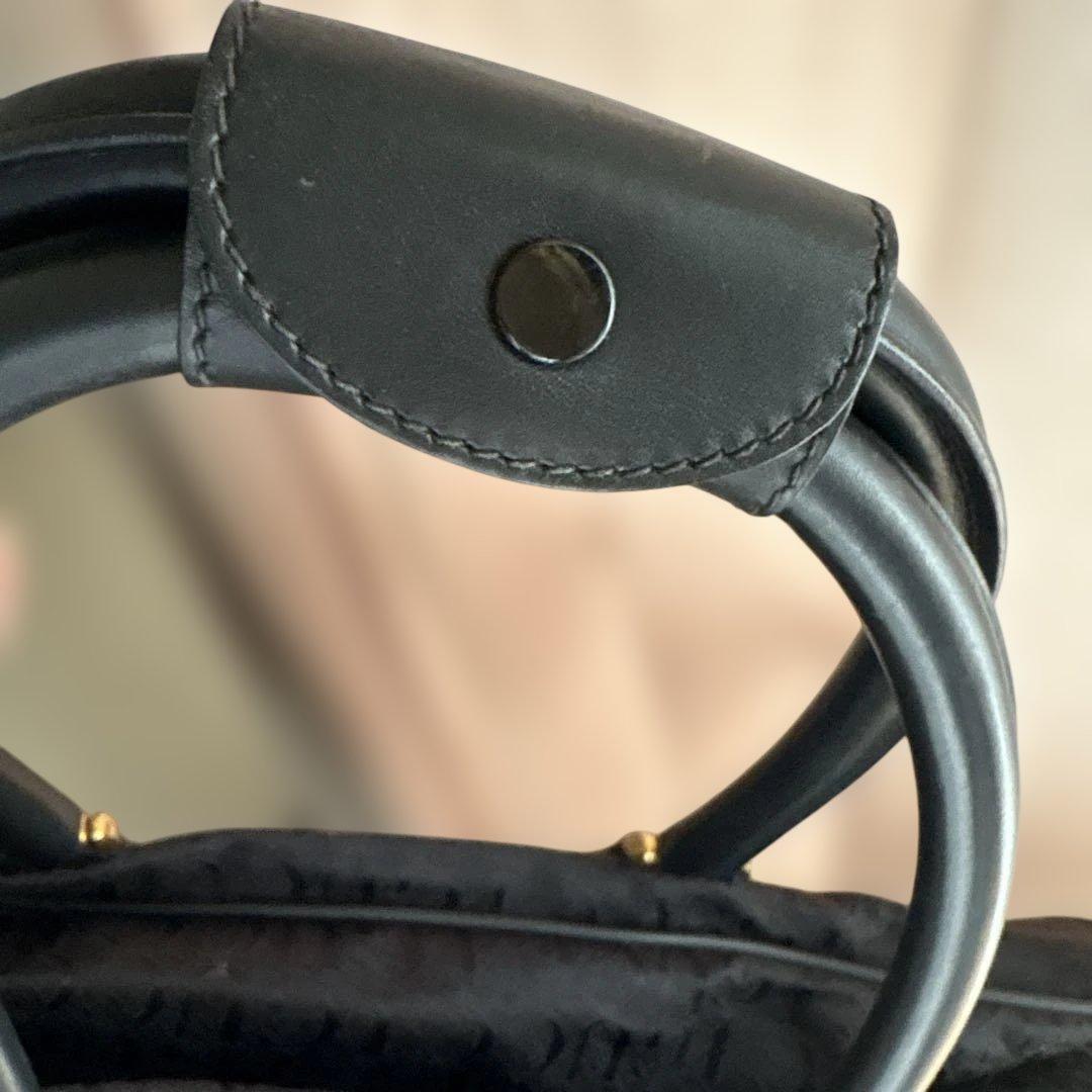 GUCCI ブラック ボストンバッグ