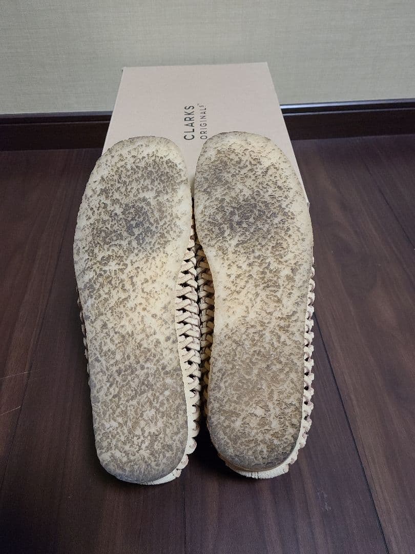 靴 Clarks WBLoafer weave UK9 EUR43