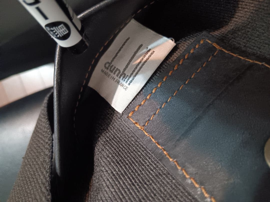 Dunhill ダンヒル キャンバス レザー ボストンバッグ フランス製