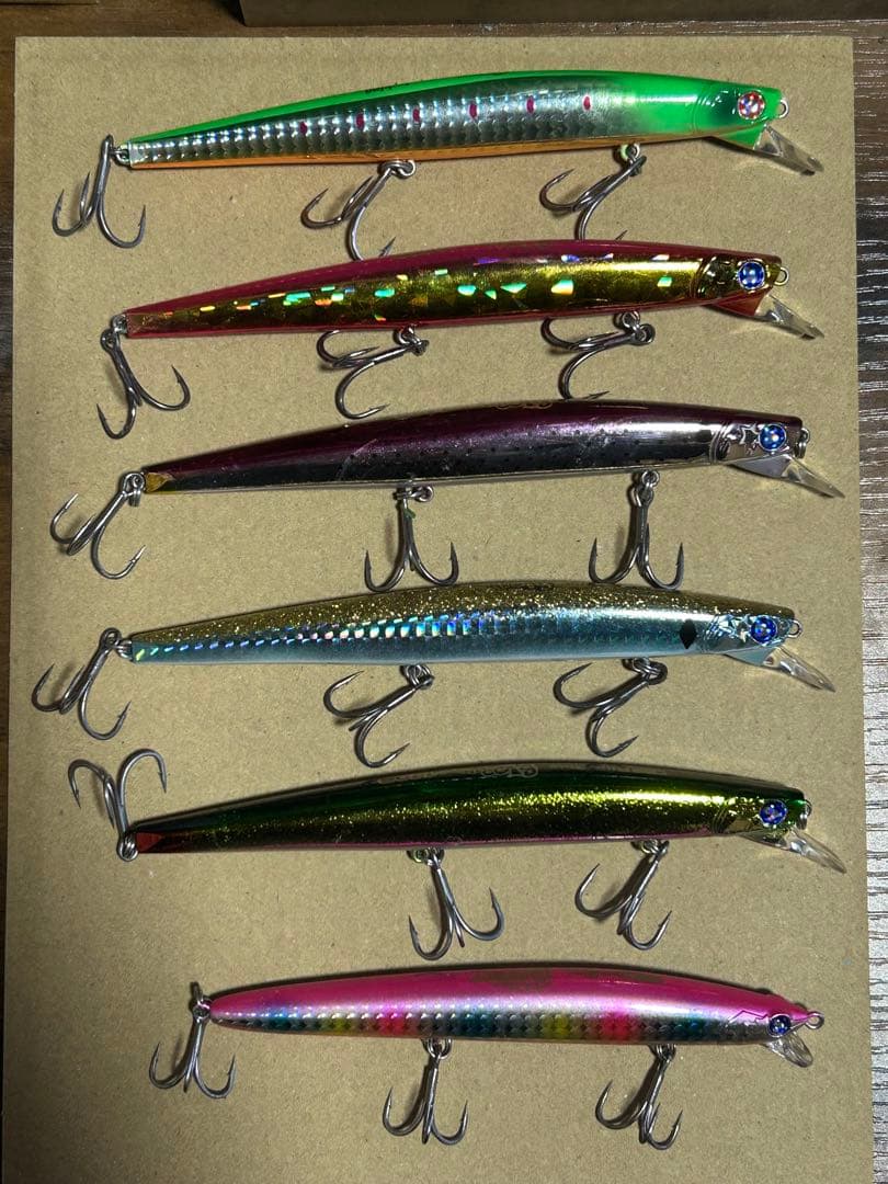 Blue Blue ブローウィン140s 140j 125f 6個