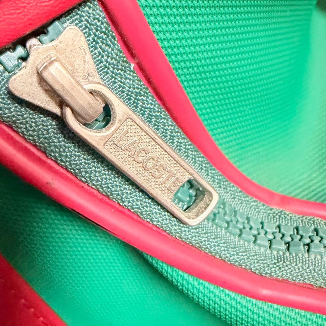 LACOSTE ラコステ8.5inch ヴィンテージ キャディバッグ フード付