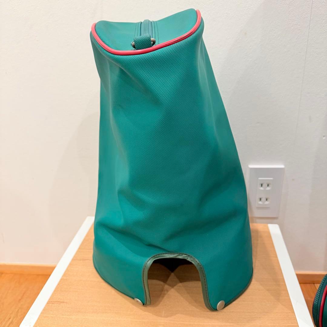 LACOSTE ラコステ8.5inch ヴィンテージ キャディバッグ フード付