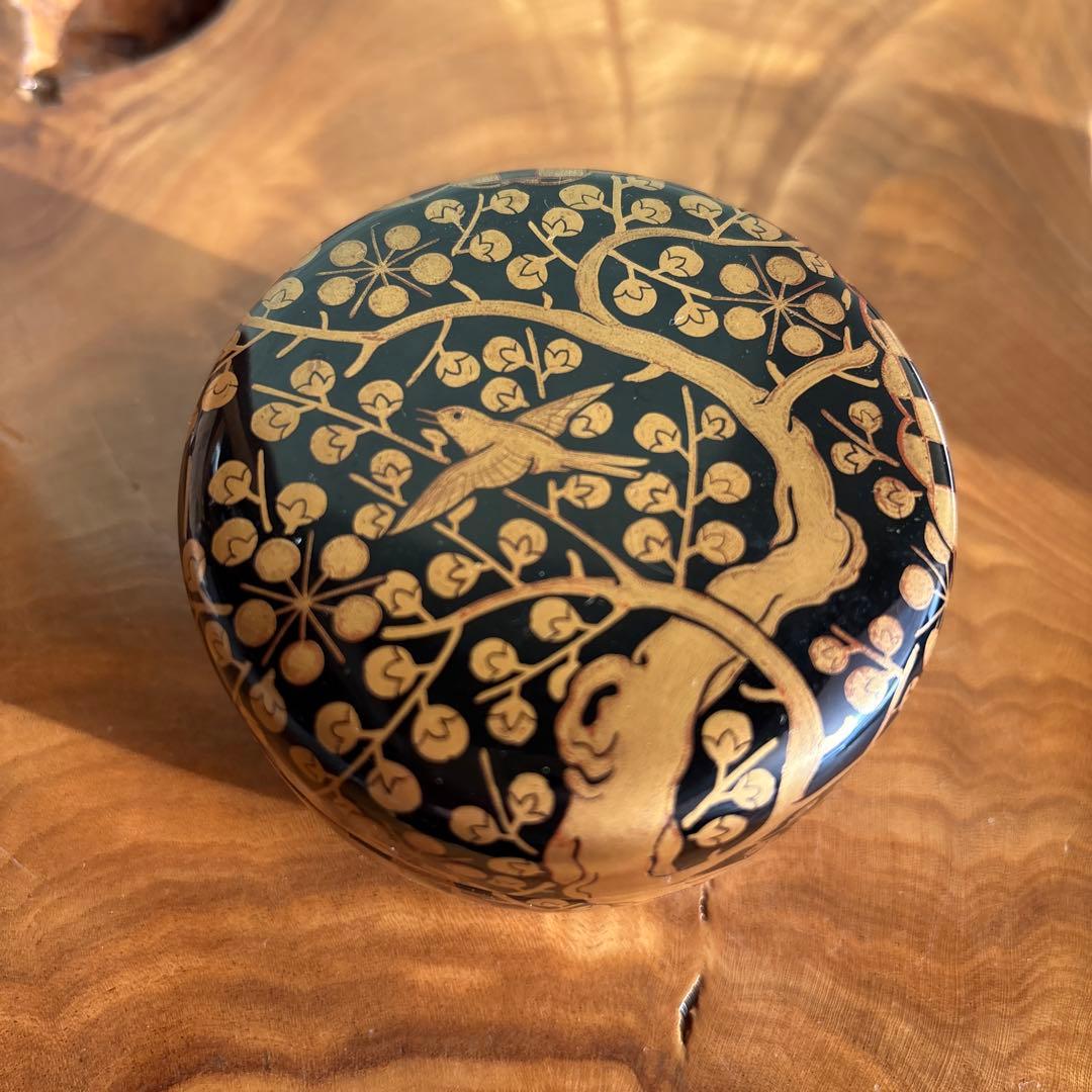 金蒔絵 平棗 茶道具