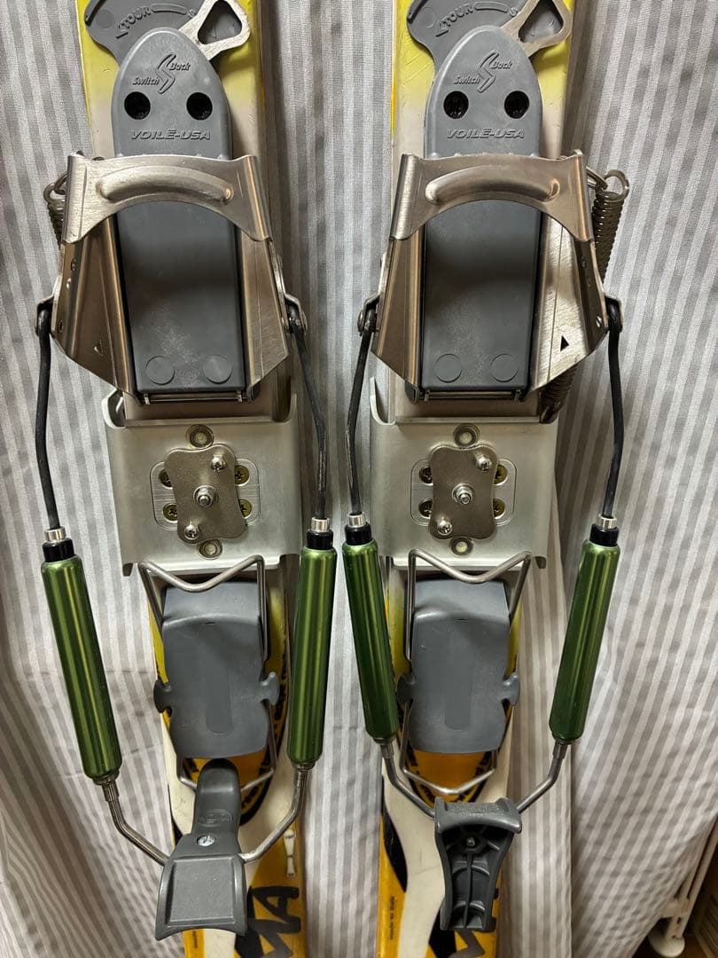 テレマークスキーセット ビンディング・スキーアイゼン・シール付