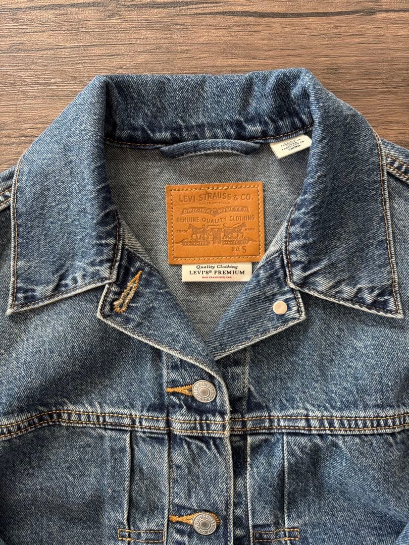 Levi's／BALLOON SLEEVE TRACKER S デニムジャケット