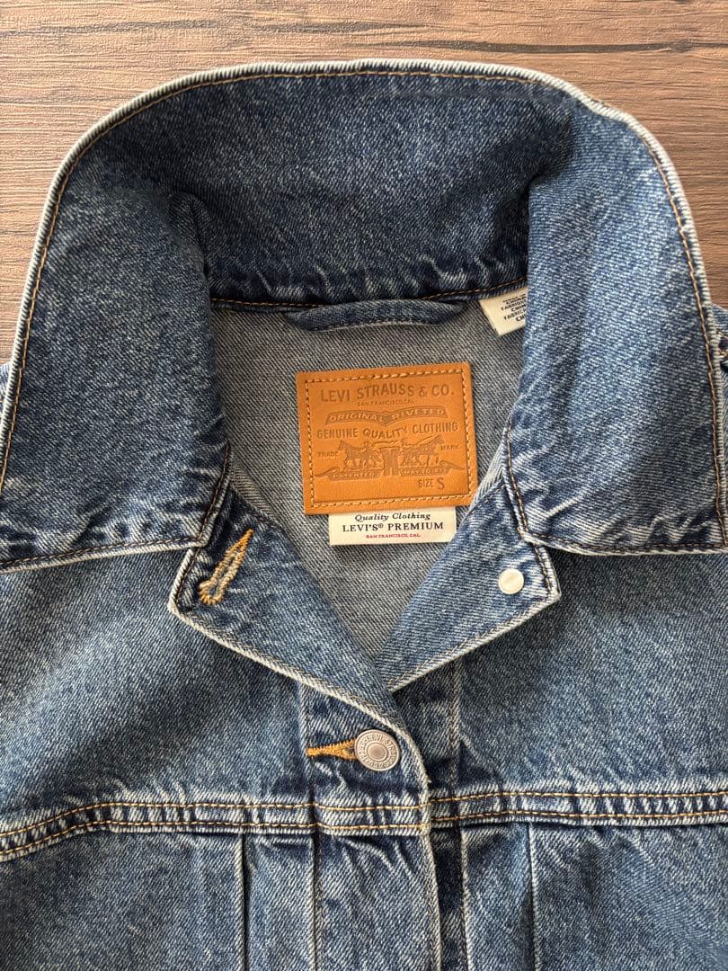 Levi's／BALLOON SLEEVE TRACKER S デニムジャケット