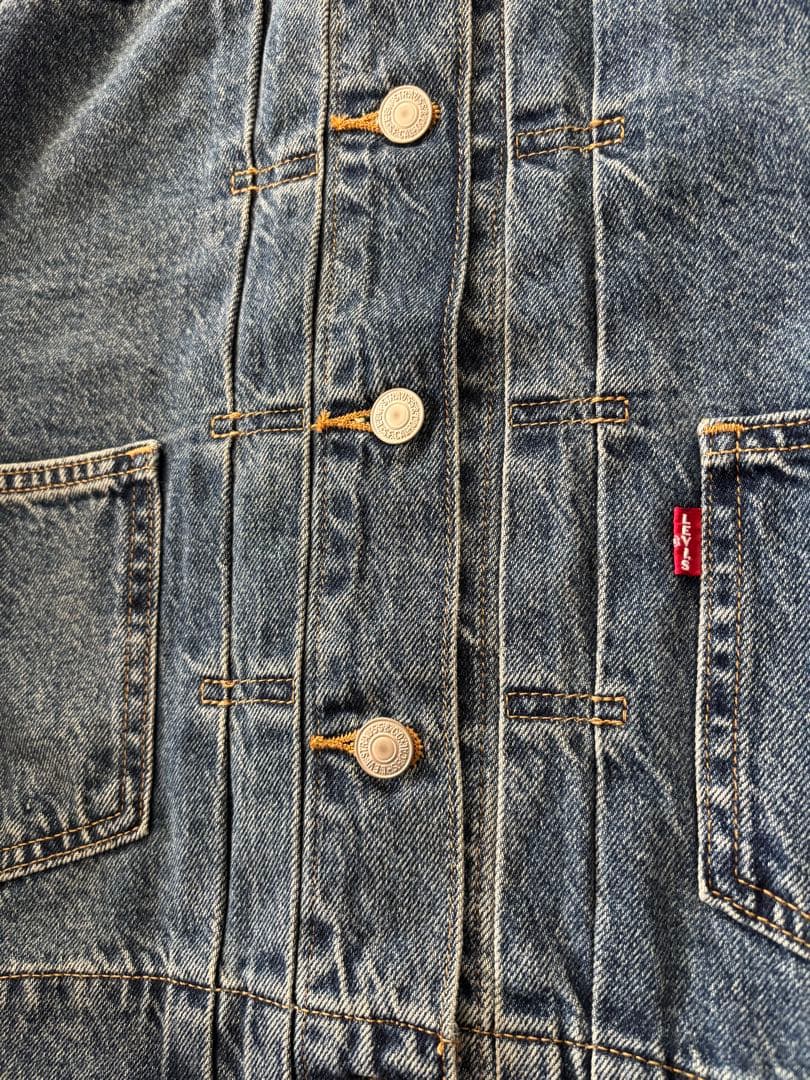 Levi's／BALLOON SLEEVE TRACKER S デニムジャケット