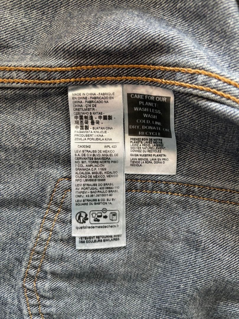 Levi's／BALLOON SLEEVE TRACKER S デニムジャケット