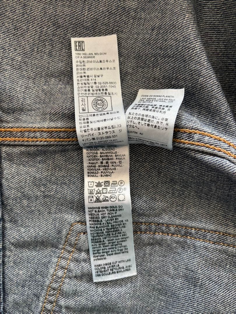 Levi's／BALLOON SLEEVE TRACKER S デニムジャケット