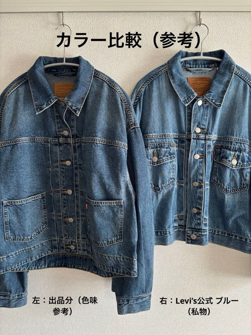 Levi's／BALLOON SLEEVE TRACKER S デニムジャケット