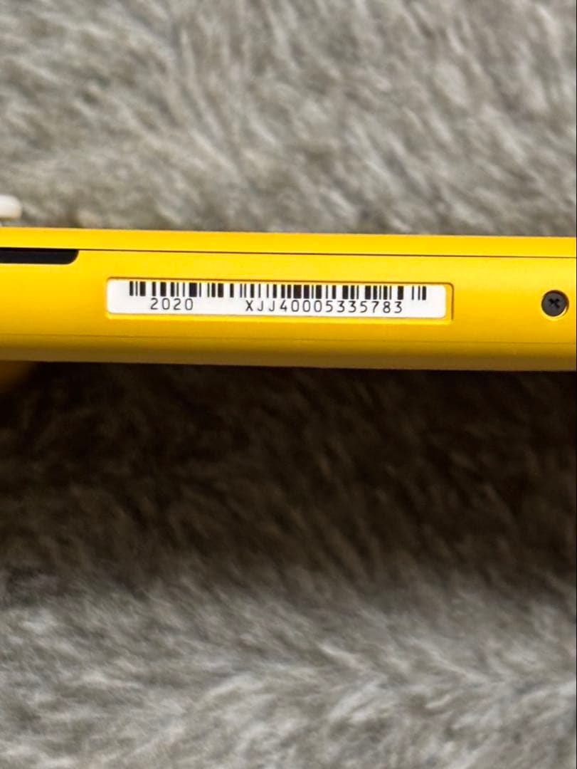 【美品】Nintendo Switch Lite イエロー 本体 ACアダプター