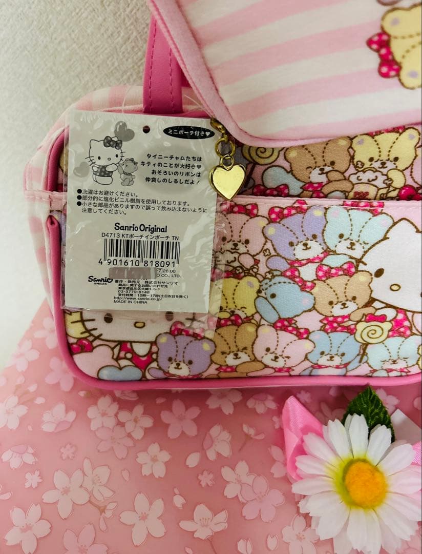 HELLO KITTY♥︎TINY CHUM バッグ・ポーチ& ピアスホルダー♥︎