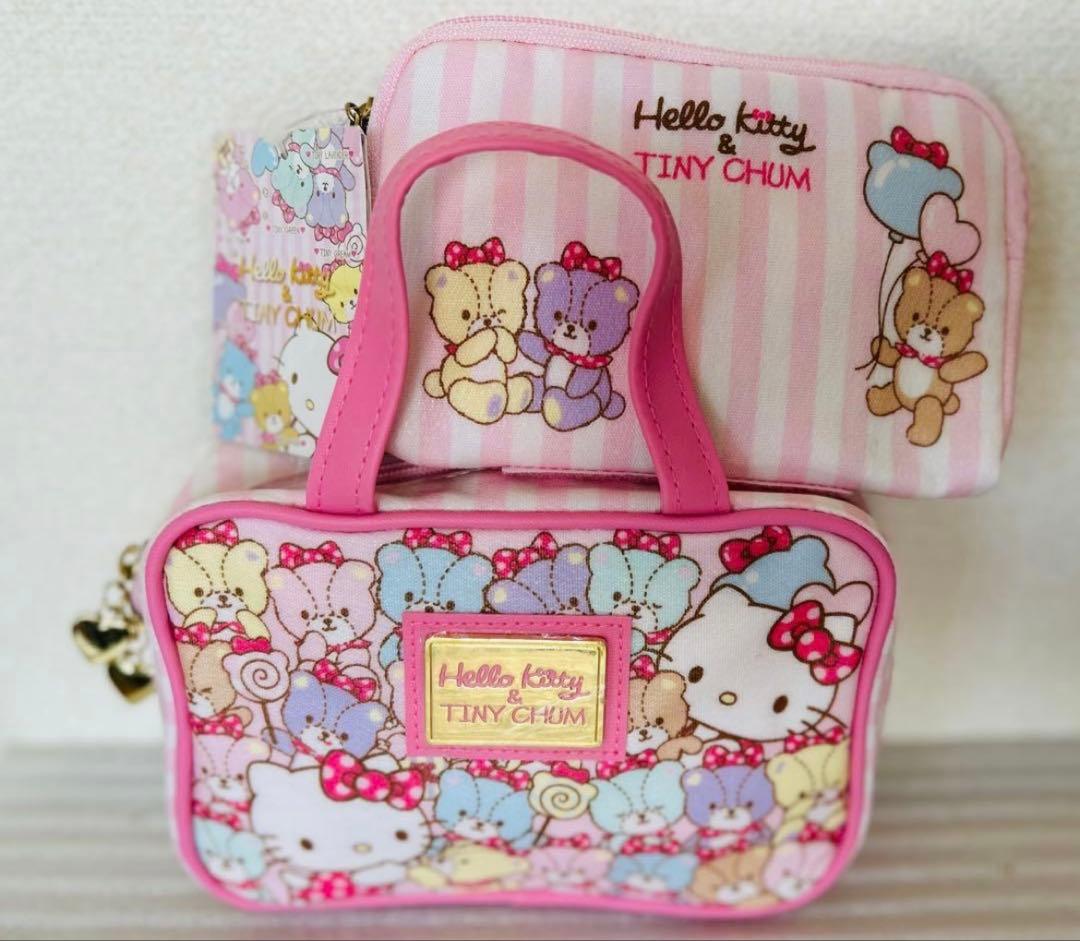 HELLO KITTY♥︎TINY CHUM バッグ・ポーチ& ピアスホルダー♥︎