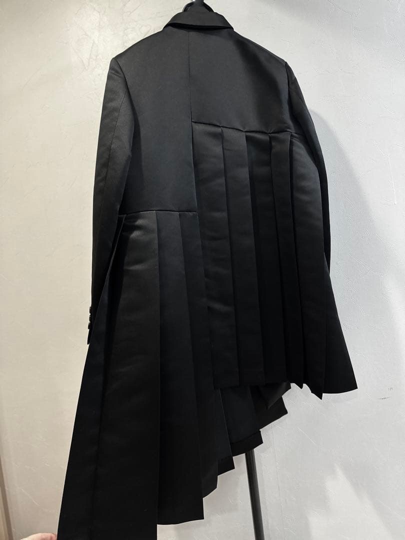2022AW コムコム　コムデギャルソン　プリーツ　ジャケット　コート