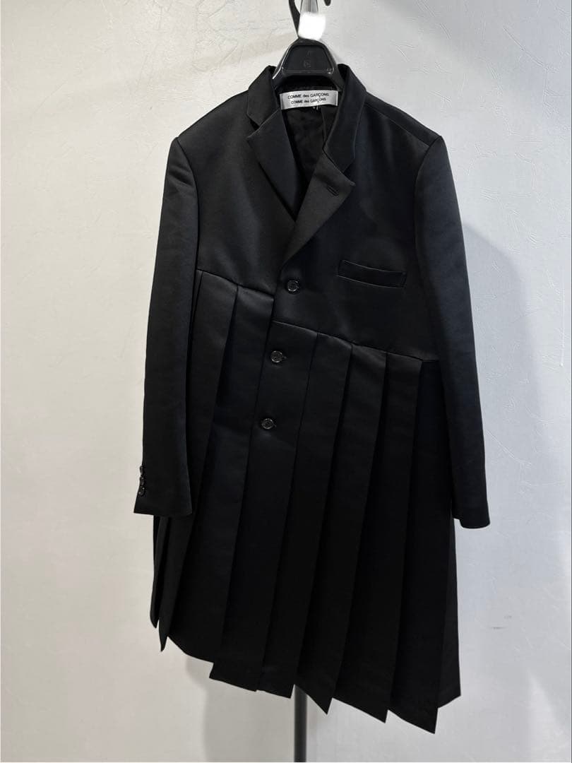 2022AW コムコム　コムデギャルソン　プリーツ　ジャケット　コート