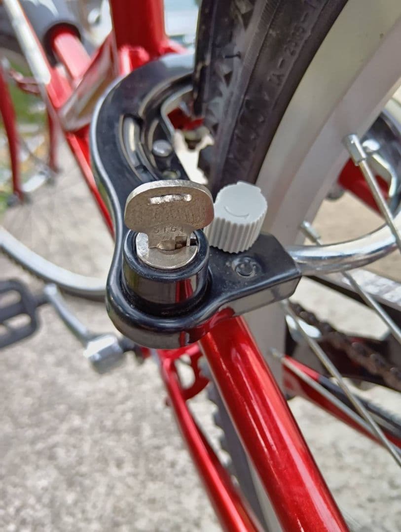 自転車　マウンテンバイク　赤　レッド　24インチ　男の子　→引取り限定(岐阜県)