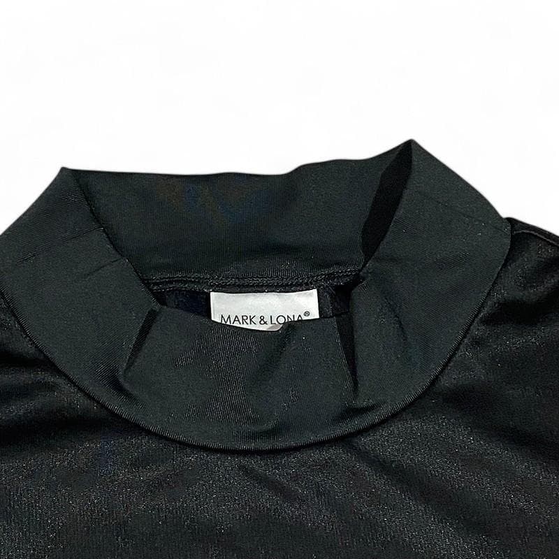 マークアンドロナ 2023年モデル ハイネック 長袖 Tシャツ 48 ゴルフ