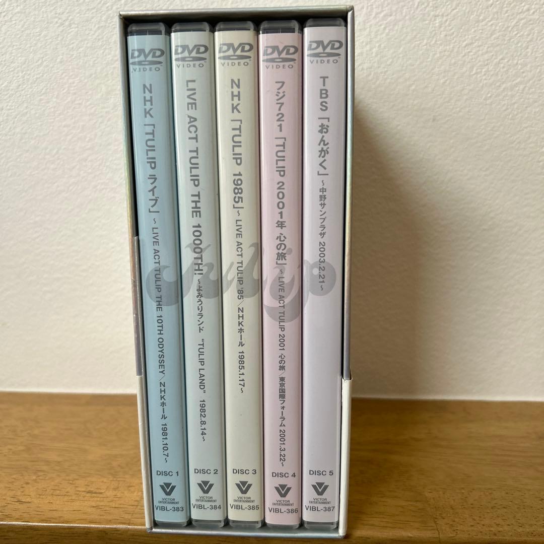 TULIP THE FILMS 2 DVDボックス