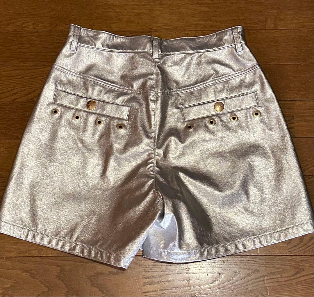 【美品】 MARK & LONA ⭐︎ シルバー パンツ