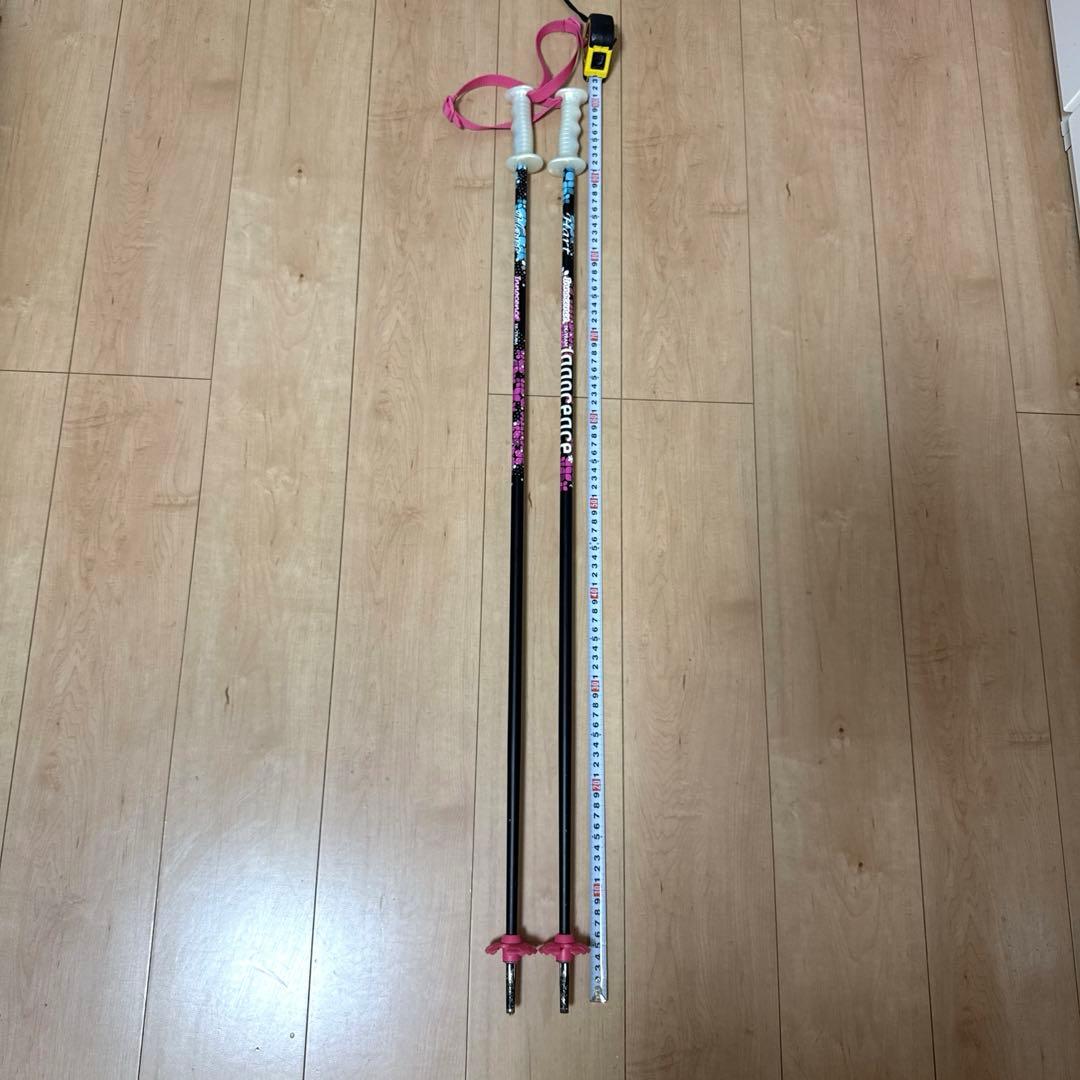 キッズ　スキー板　ブーツ　ストック　ジュニア　Hart 117cm