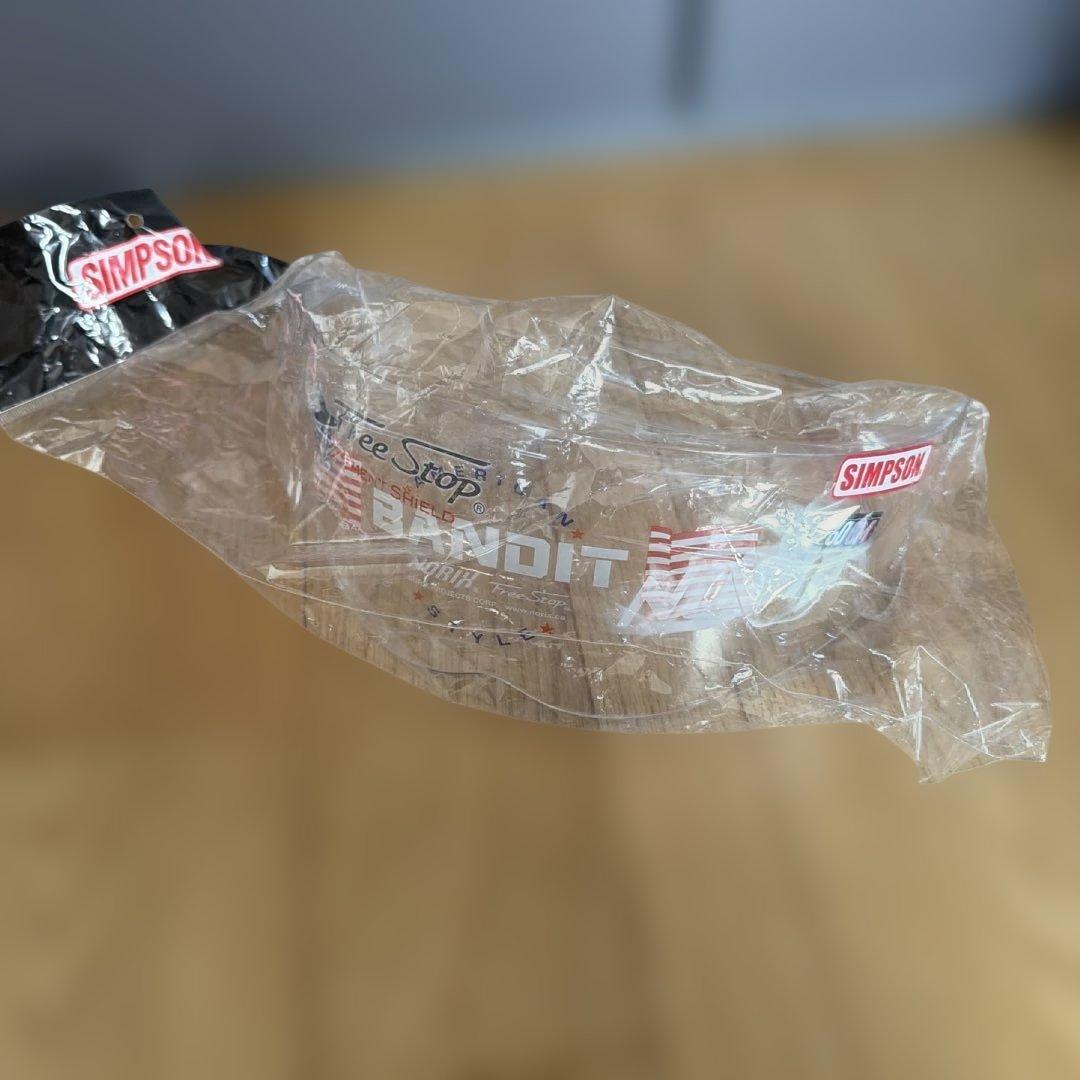 SIMPSON フルフェイスヘルメット ホワイト バンディット 60cm