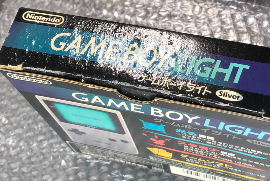 難あり【新品未使用】ゲームボーイライト/シルバー