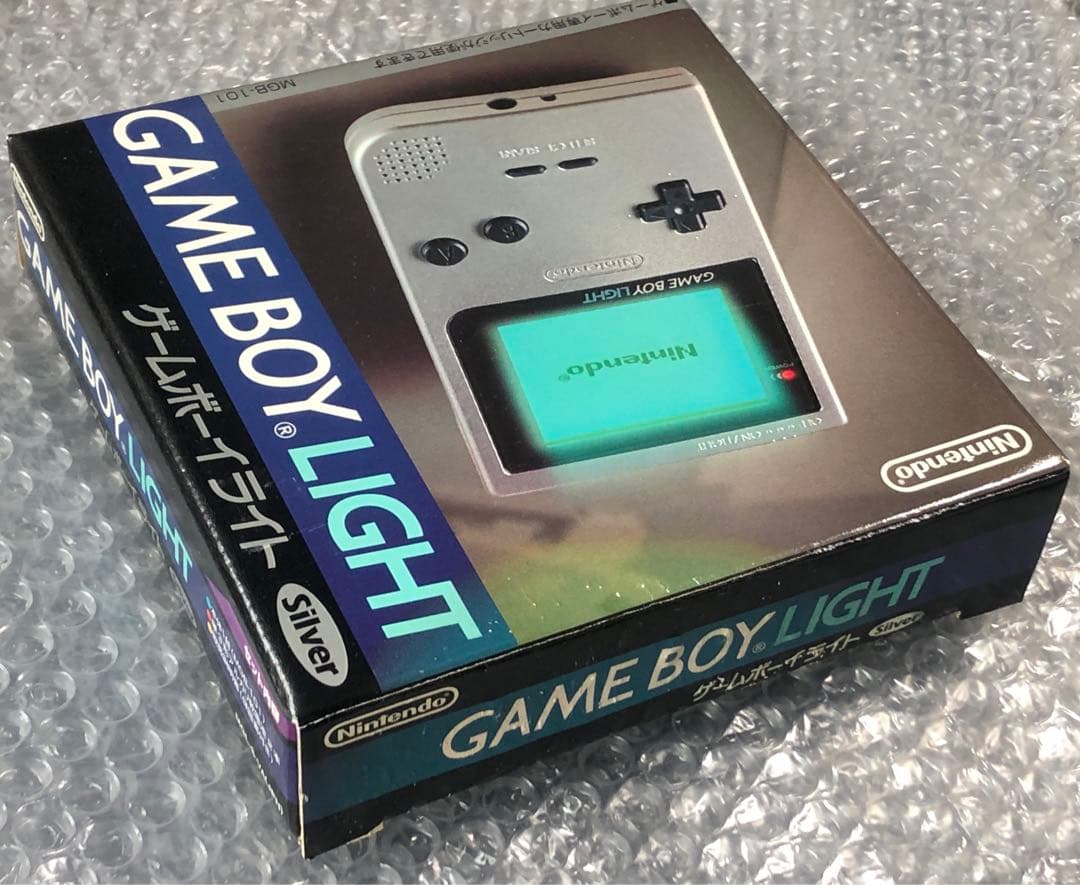 難あり【新品未使用】ゲームボーイライト/シルバー