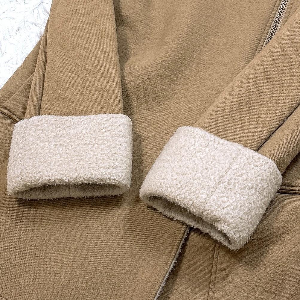 【希少】ヴィヴィアン ライダースデザインボアコート 変形アシメ オーブ サイズ2