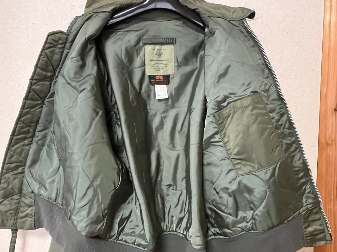ALPHA cwu-45p フライトジャケット MADE IN USA Mサイズ