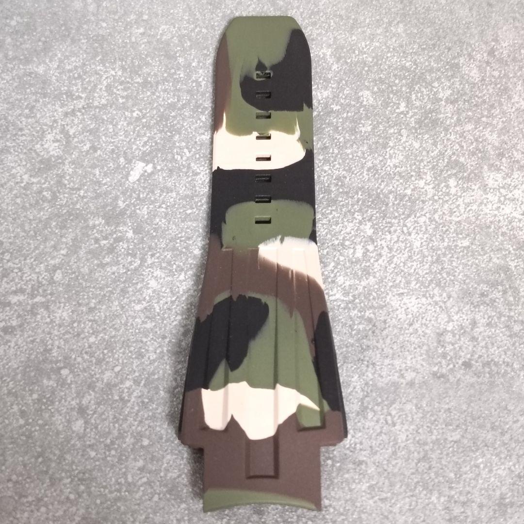 RICHARD MILLE リシャールミル RM025用 ラバーベルト カモフラ