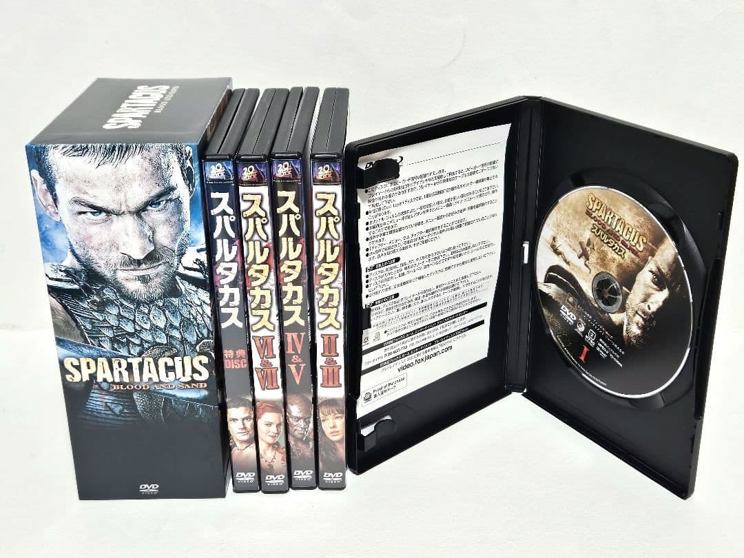 スパルタカス DVD セット 全4作品