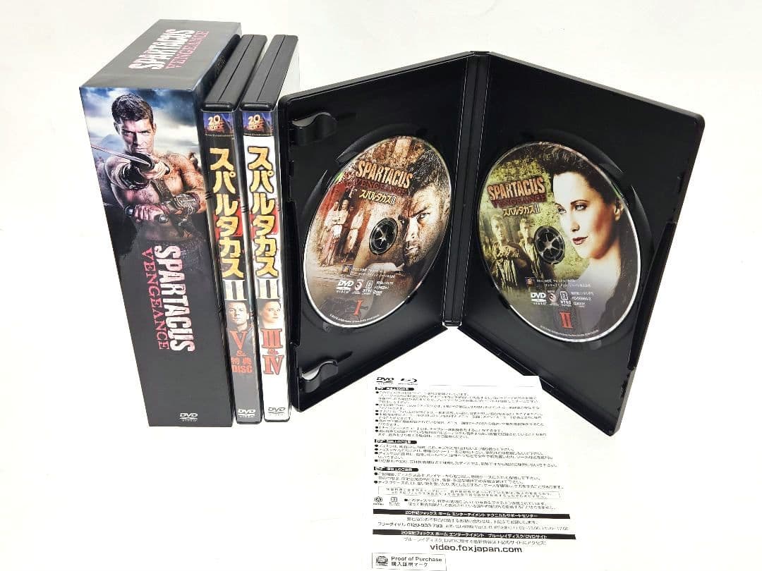 スパルタカス DVD セット 全4作品