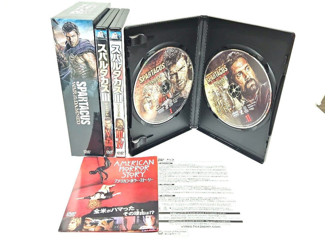 スパルタカス DVD セット 全4作品