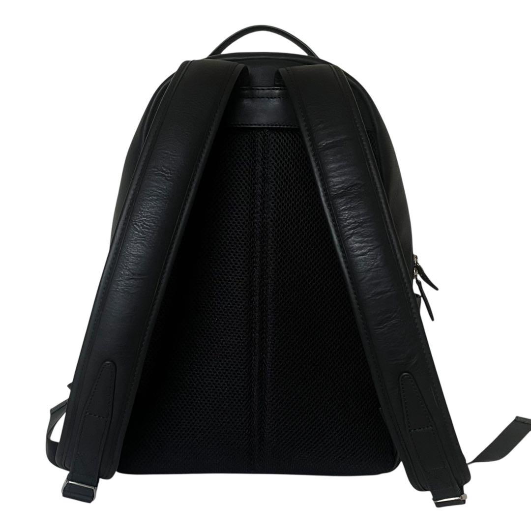 【極美品】epe ベジタブルタンニンレザー ラウンドリュック A4 PC 黒