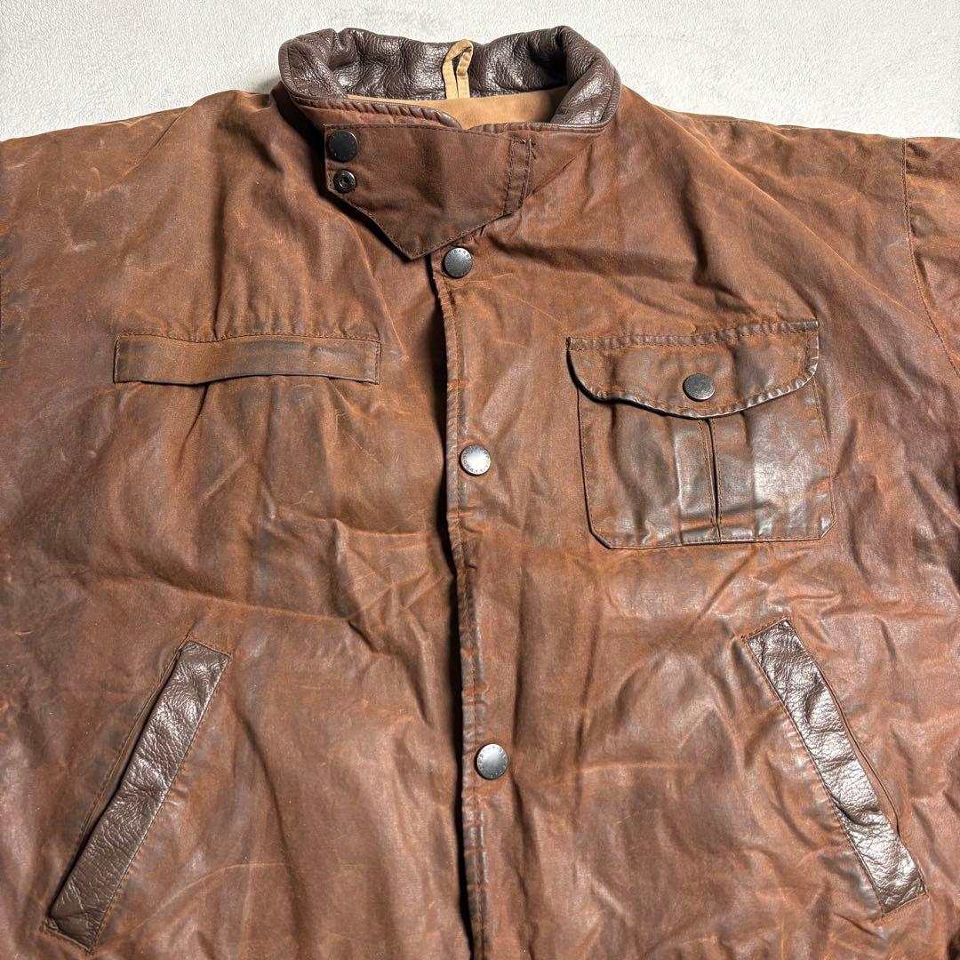 90s Barbour オイルド　ブッシュマンジャケット　BUSHMAN