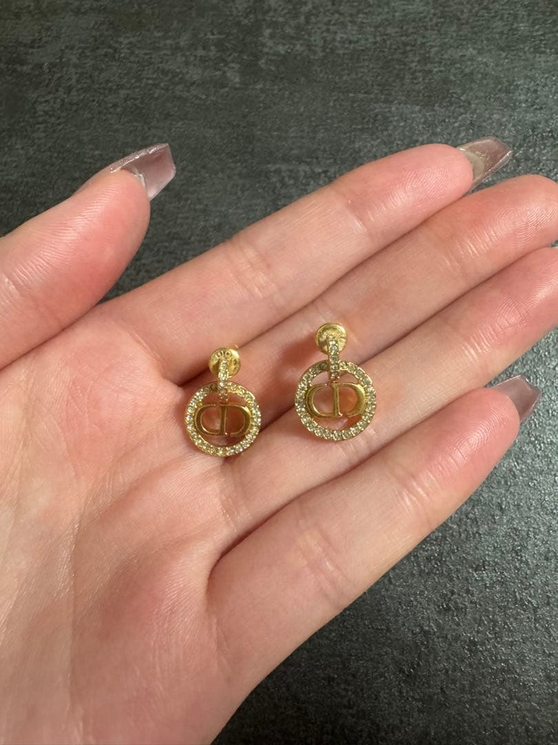 Dior Petit CD ピアス ゴールド