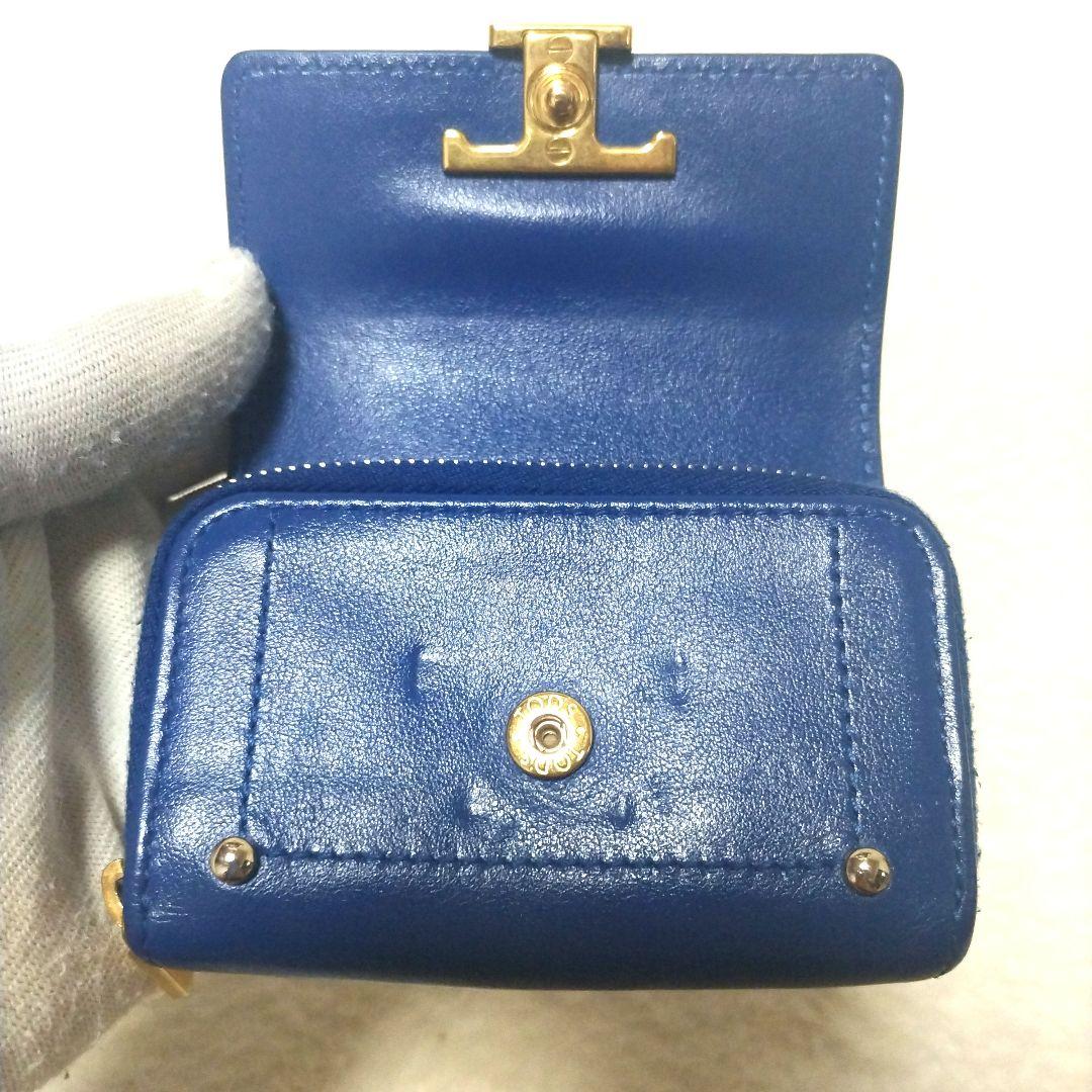 【激レア】TOD'S トッズ Tタイムレス ゴールド金具 レザー ケース