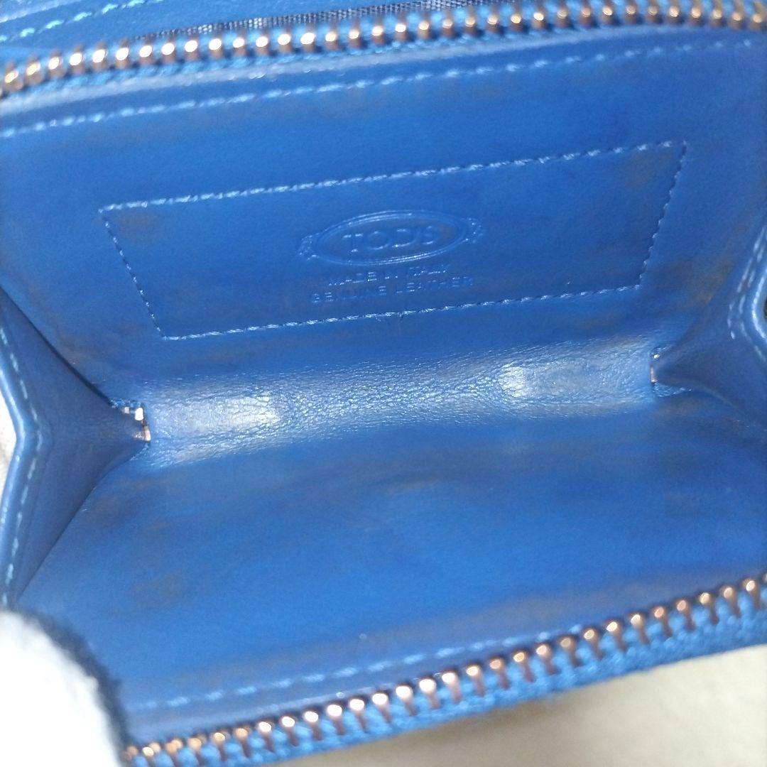 【激レア】TOD'S トッズ Tタイムレス ゴールド金具 レザー ケース