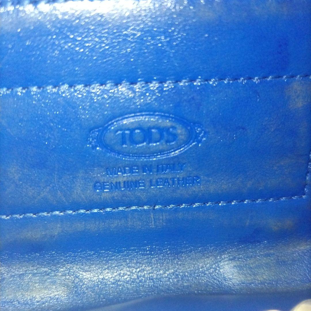 【激レア】TOD'S トッズ Tタイムレス ゴールド金具 レザー ケース