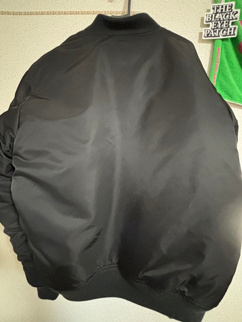 DIESEL ブラック MA-1 フライトジャケット