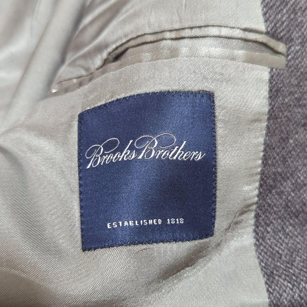 希少XL 米国製 ブルックスブラザーズ カシミヤ ツイード テーラードジャケット