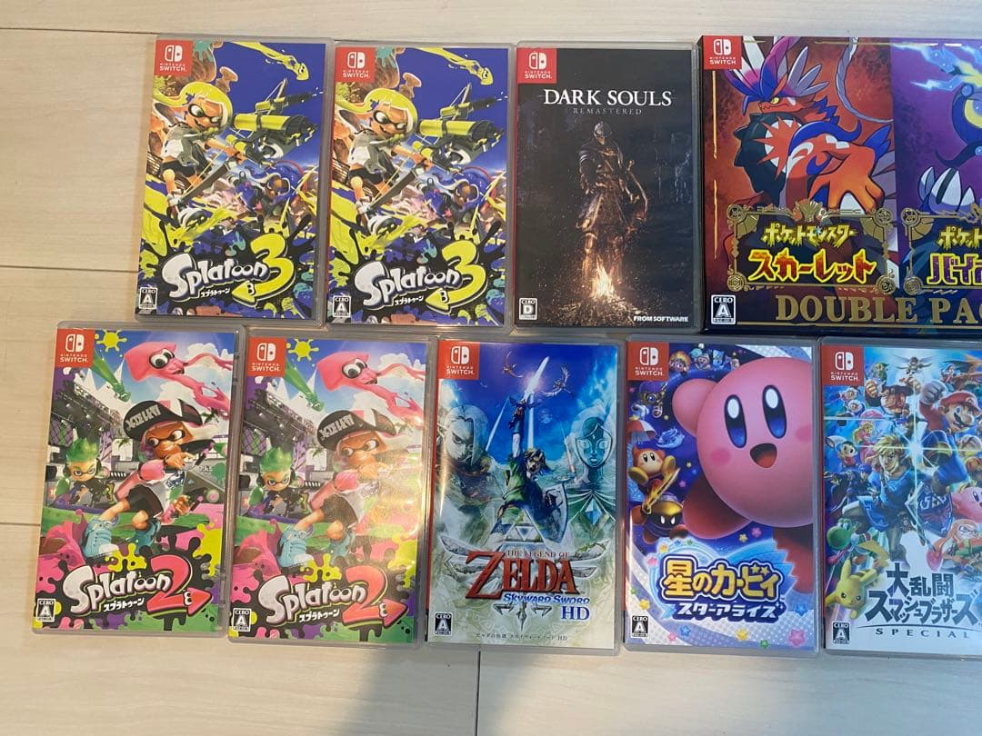 いろはすNintendo Switch ソフト有名タイトル15本セット