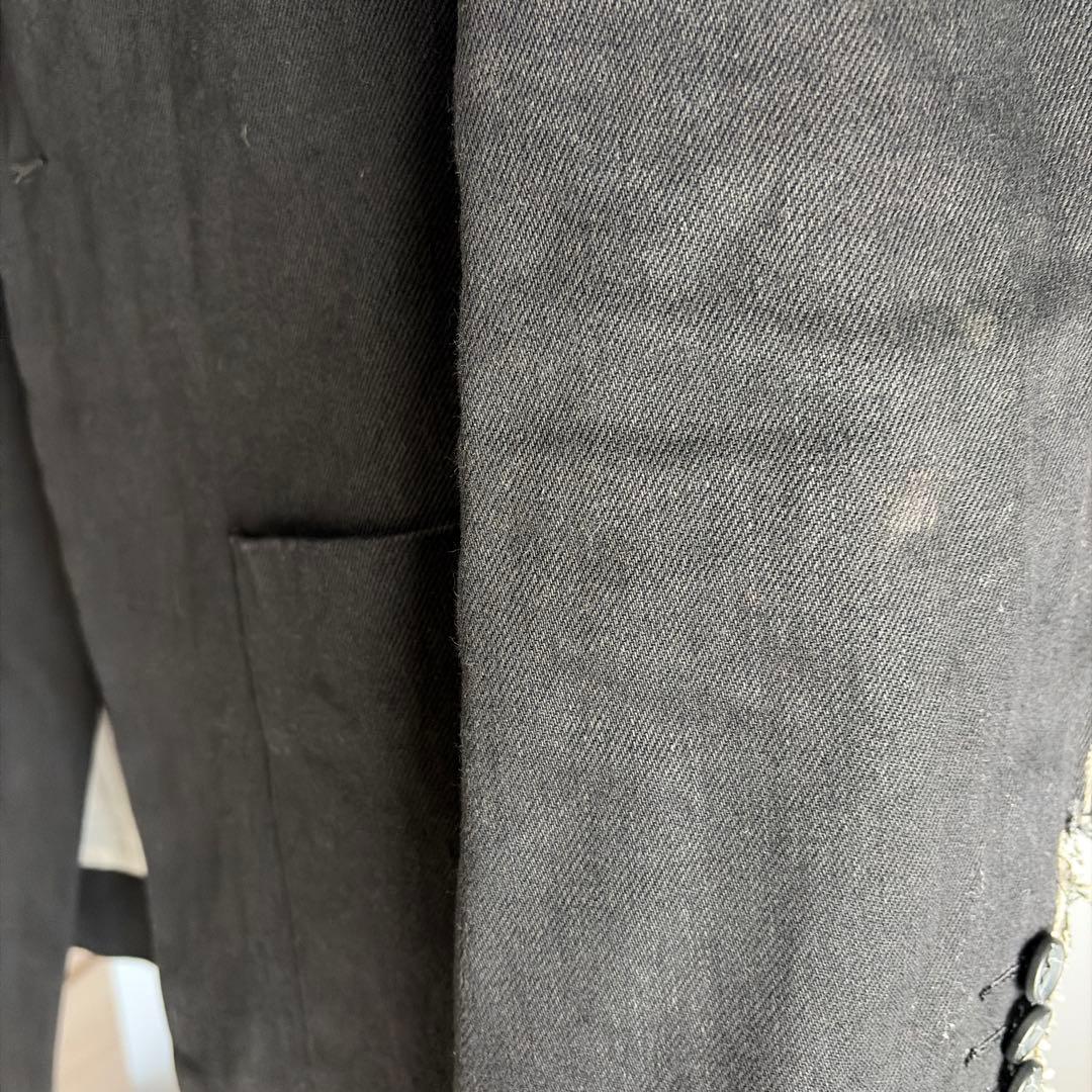 KOZABURO YING-YANG テーラードジャケット ブラック